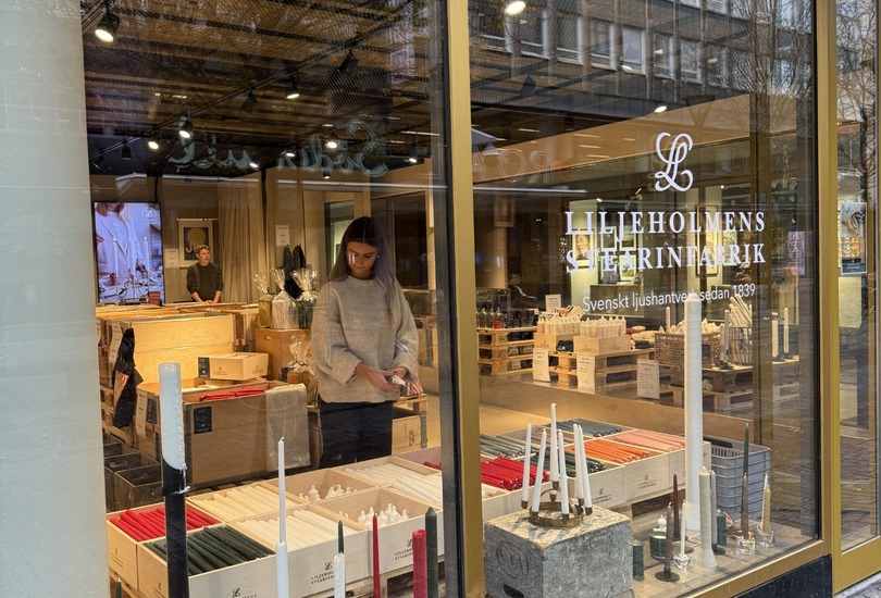 Liljeholmens popup-butik med brett sortiment