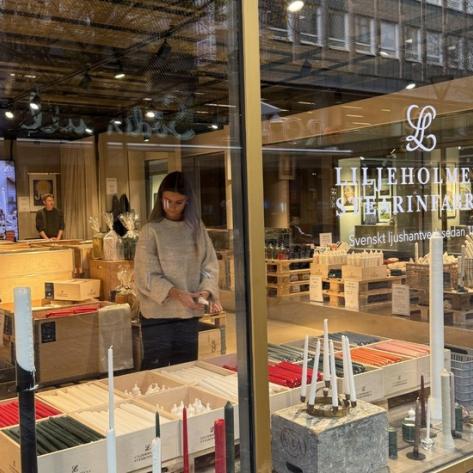 Liljeholmens popup-butik med brett sortiment
